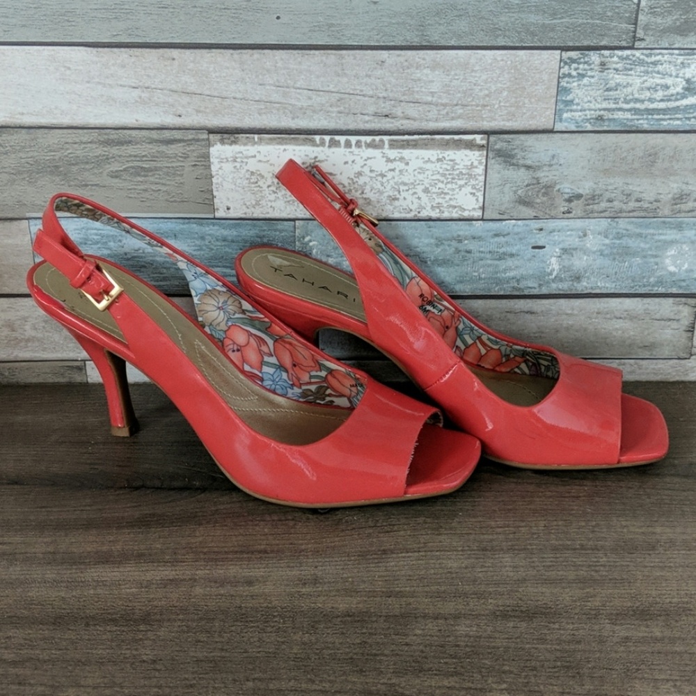 Rust colored heels - Picture 2 of 4
